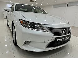 Lexus ES250 Luxury Auto 2015 White Revcam Sunroof